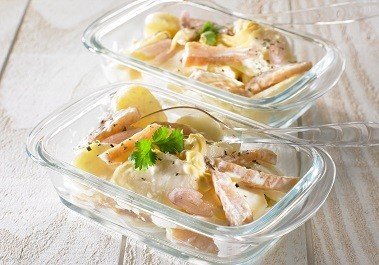 Recette carpe fumée pomme de terre