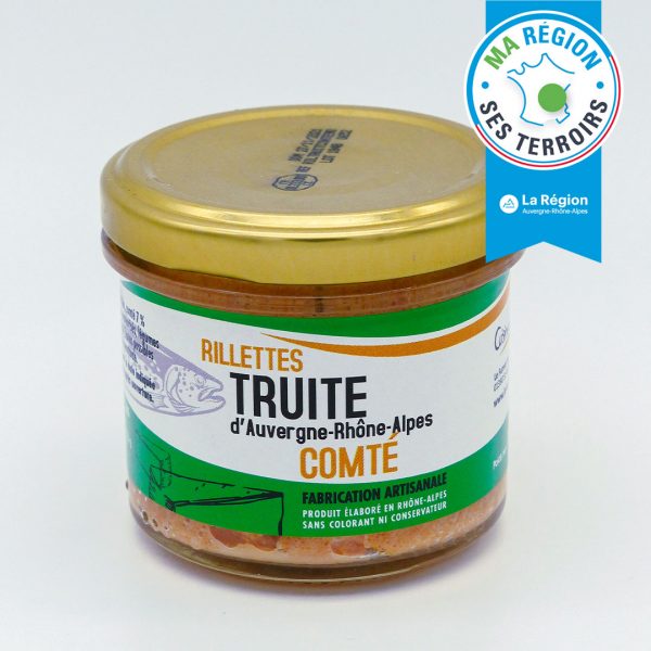 Rillettes Truite Comté