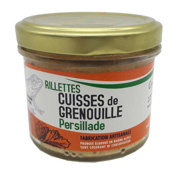 Verrine de Rillettes de Grenouilles persillade 90g