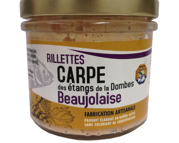 Verrine de rillettes de Carpe Beaujolaise 90g