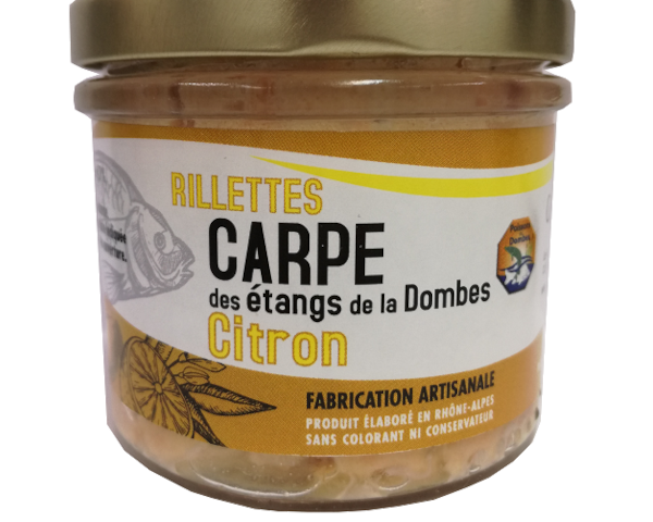 Verrine de rillettes de Carpe Citron 90g