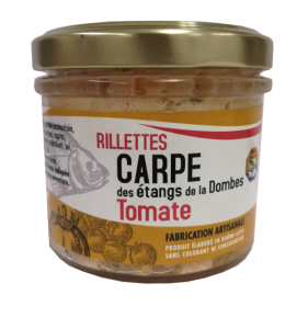 Pot de rillettes de Carpe Tomate 90g