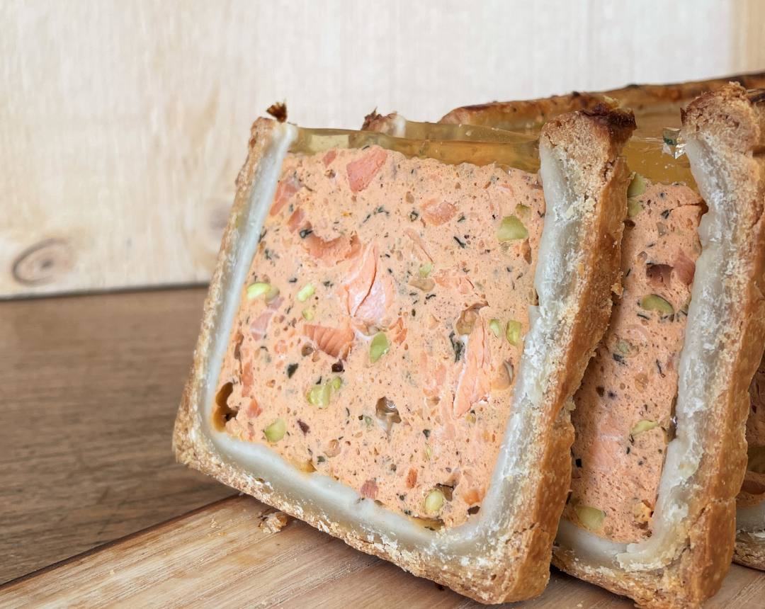 pâté en croûte de truite