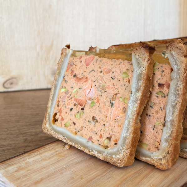 pâté en croûte de truite