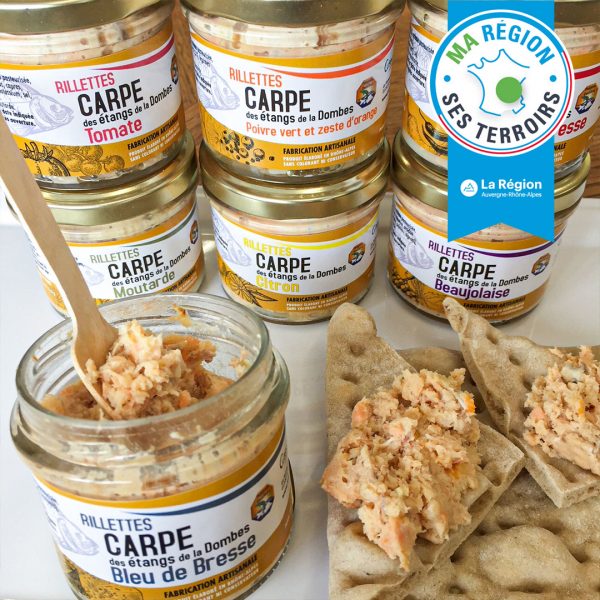 Rillettes de Carpe au Bleu de Bresse