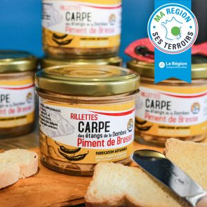 Rillettes de Carpe Piment de Bresse